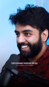 Yashraj Mukhate Instagram - Decoding Voices EP02 with my favourite mimicry artist @sumedhshindey 🕺🏻 #kartikaaryan #pankajtripathi #johnabraham #ranveersingh #mimicry #sumedhshindey #yashrajmukhate #decodingvoices