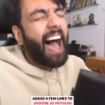 Yashraj Mukhate Instagram - bohot zorse gaana aaya mujhe #pathaan #jhoomejopathaan