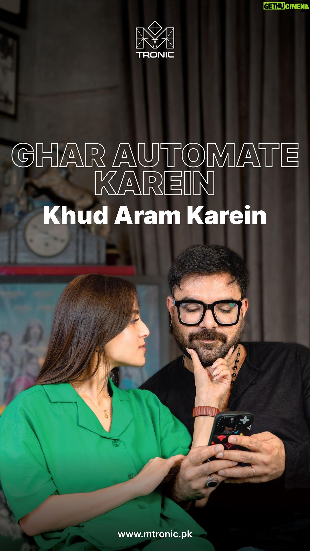 Yasir Hussain - 58K Likes - #MTronic kay saath apka ghar ab chalay apnay aap! 😎
Lights aur AC se le kar water motor aur electric geyser tak, sab ko automate karain aur life ko khoob enjoy karain.
Tou apna ghar automate karnay kay liye tayar hain? 🤖🏡 Aaj hi book karain aik free survey! Link in bio.
#smarthome #homeautomation #customertestimonial #iqraaziz #yasirhussain #iqrayasir
