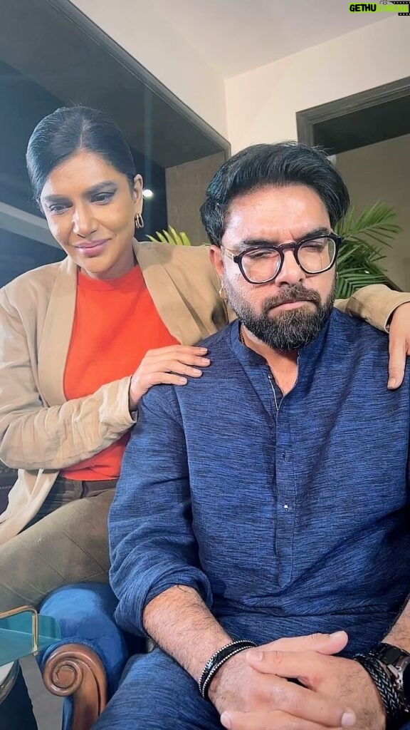 Yasir Hussain Instagram - Even majnu bhai knows that Taxali gate is releasing on the 16th of February 2024 . Go grab your tickets . And @iffatomarofficial let’s make another funny reel soon . ❤️ #taxaligate #16thfeb #allovertheworld #yasirhussain #iffatomar #ayeshaomar #umeralam #nayeraijaz