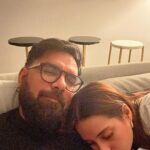 Yasir Hussain Instagram - 4 years Mashallah 12 baj Gaye Yahan dunya k is kony mai . Aur mai in 2 sleeping beauties k sath hun . Dec 28th world’s most common shadi ki date .magar mery liye meri zindagi ka sab se khaas din . I’m so blessed to have a partner like @iiqraaziz because I know who she really is . AAP logon k liye toh bohot sweet hai lol .😂. She is irritating and I like it Iqra woh anger bird hai jo gussa kar k Khud thak jati hai 😀 Iqra you are the most talented humble and sweetest person I have ever known . Log kehty hain k aap bohot lucky hain k aap ko iqra mili Aur woh sahi kehty hain . Mai tumhain Itna pyaar karta hun jitna nawaz shareef paye se Elon musk mars se Aur actors apny aap se karty hain . And you know yeh kitna zyada hai 😝❤️ moon and back se baat aagy barh chuki hai . Ab is caption ko Yaheen rokna hoga warna tumhain shak ho Jae ga k mai toilet mai itni der kis se baat kar raha hun . Love you and thankyou for being with me 🫶🏼 happy 4th anniversary baby #4 #4years #mashallah #iqraaziz #iqraazizhussain #kabirhussain #manymoretocome #inshallah #love