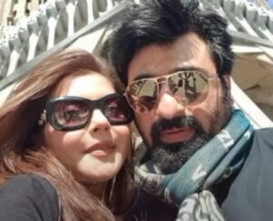 Yasir Nawaz Instagram - Two decades of life spent together, with highs and lows, good times and bad times, but now at this point in life it's like we feel incomplete without each other and that's our achievement in our marriage. When 2 become 1 we become 21. Happy 21st anniversary my dear Nida. May we have many more with health, happiness and lots of love.❤️