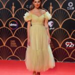 Yasmin Raeis Instagram - 💛💛💛💛 Styled by @nada_hussam Dressed in @vividflair Jewerly @iramjewelry_ Hair @fady.mohsen1 Makeup @olivia.youssef.makeup.artist @carrotscompanypro