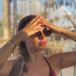 Yasmin Raeis Instagram - #sunset #summervibes #summer2022
