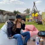 Yasmin Raeis Instagram - 💙💙 عند عمرو