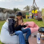 Yasmin Raeis Instagram - 💙💙 عند عمرو