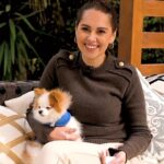 Yasmin Raeis Instagram - Today we had the pleasure of sitting down with Yasmin Raeis at her home to ask her a bunch of questions about her new movie “Ana la habibi” and play some fun games to get to know her better. We also got to meet her dog “fuzzy” who only stopped barking when he sat with her in front of the camera.
