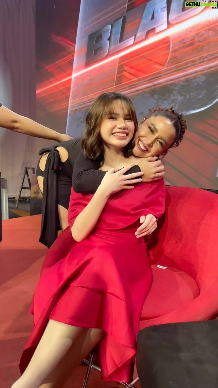 Yassi Pressman Instagram - si Bane at ang kapatid ko o na si Neneng B!! ❤️ baby @ashleysarmiento__ wuvyu! check nyo po sa page nya ang pagturo ko pong pagkain nya ng Balut for the first time! 🤣🫶🏻 #BLACKRIDER gabi-gabi po sa GMA PRIMETIME!