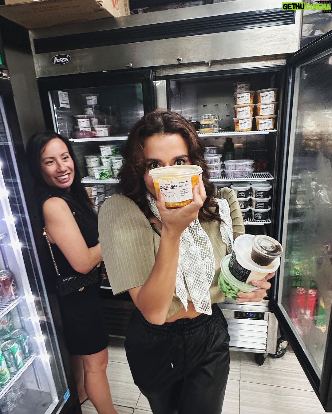 Yassi Pressman Instagram - pics I never got to post from LA & of course my midnight surprise drop by at Dollar Hits in Historic Filipinotown π Salamat poooooo! I WANT BUROOOOO n all the tusoktusok nomnomnom ++++ sum more Los Angeles, California
