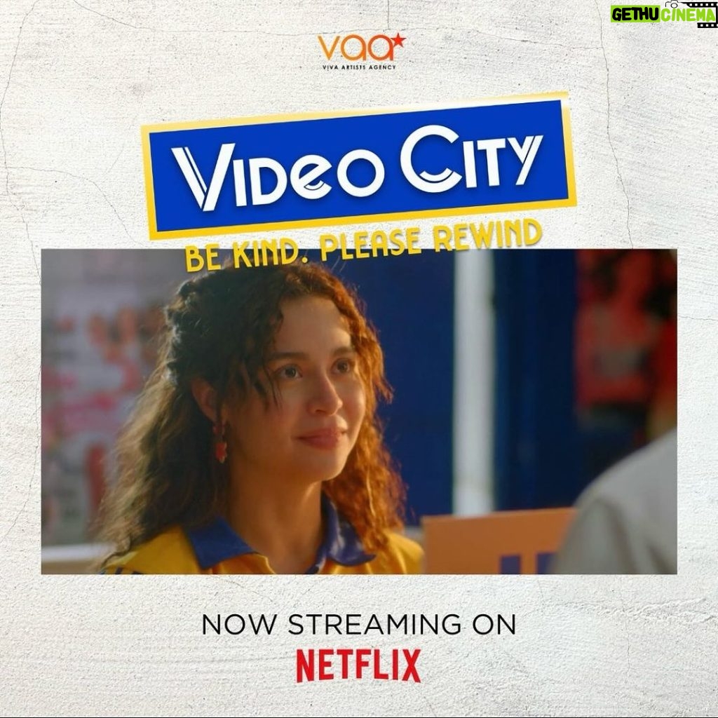 Yassi Pressman Instagram - Rewind back to 1995 📼 ‘VIDEO CITY: BE KIND, PLEASE REWIND’ starring @yassipressman is NOW STREAMING on @netflixph 💛 - Together for the first time, The New Face Of Romance- Drama, Yassi Pressman, and Kapuso Action-Drama Prince, Ruru Madrid! A film by Raynier F. Brizuela.
