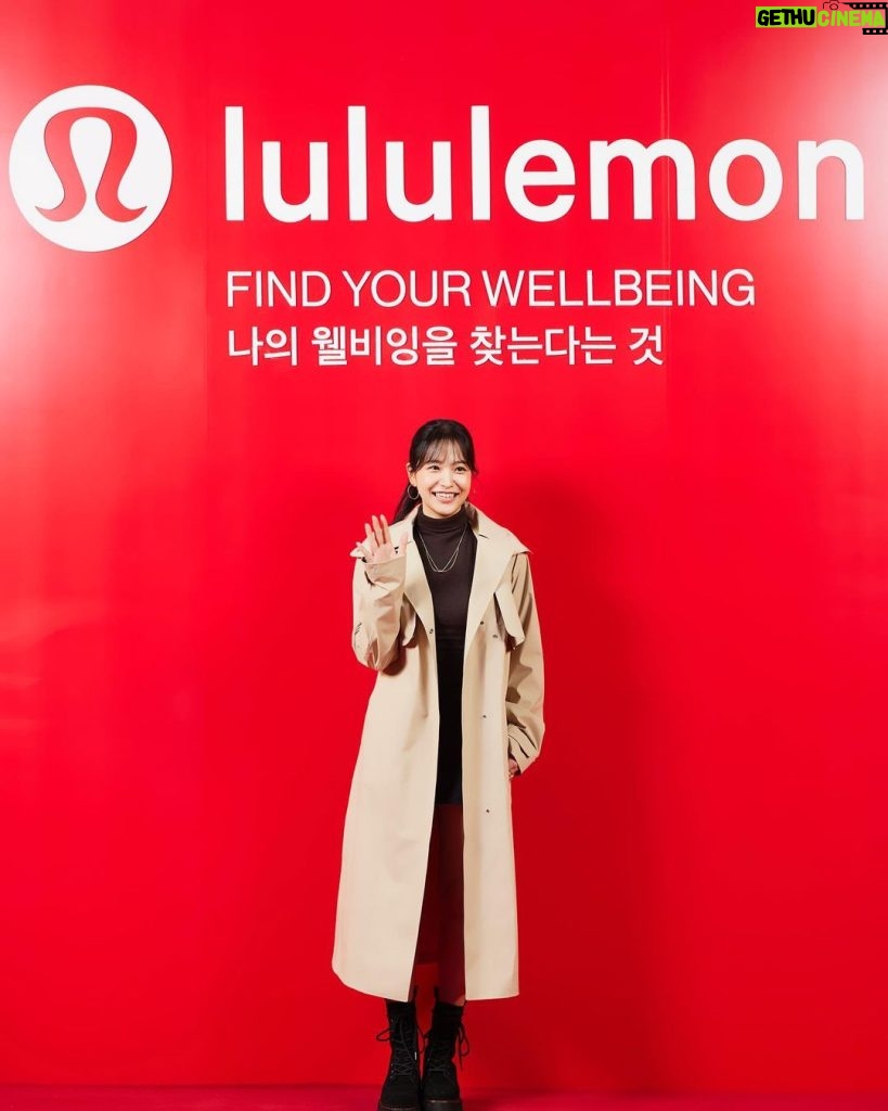 Yeri Instagram - ❤️🦾🤍 @lululemonkr #findyourwellbeing #lululemon #룰루레몬 cociety