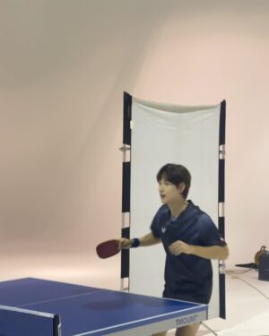 Yim Si-wan Instagram - with @seungminryu_oly 유승민 회장님 2024 부산 세계탁구 선수권 대회 🏓