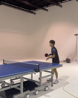 Yim Si-wan Instagram - with @seungminryu_oly 유승민 회장님 2024 부산 세계탁구 선수권 대회 🏓