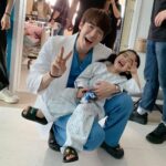 Yoo Yeon-seok Instagram – 슬의뚜 아기천사들💓 초귀염 하율이😘와 하이텐션 바다🥰