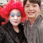 Yook Sung-jae Instagram - #미장원by태현 할로윈 파티 #육성재코스프레