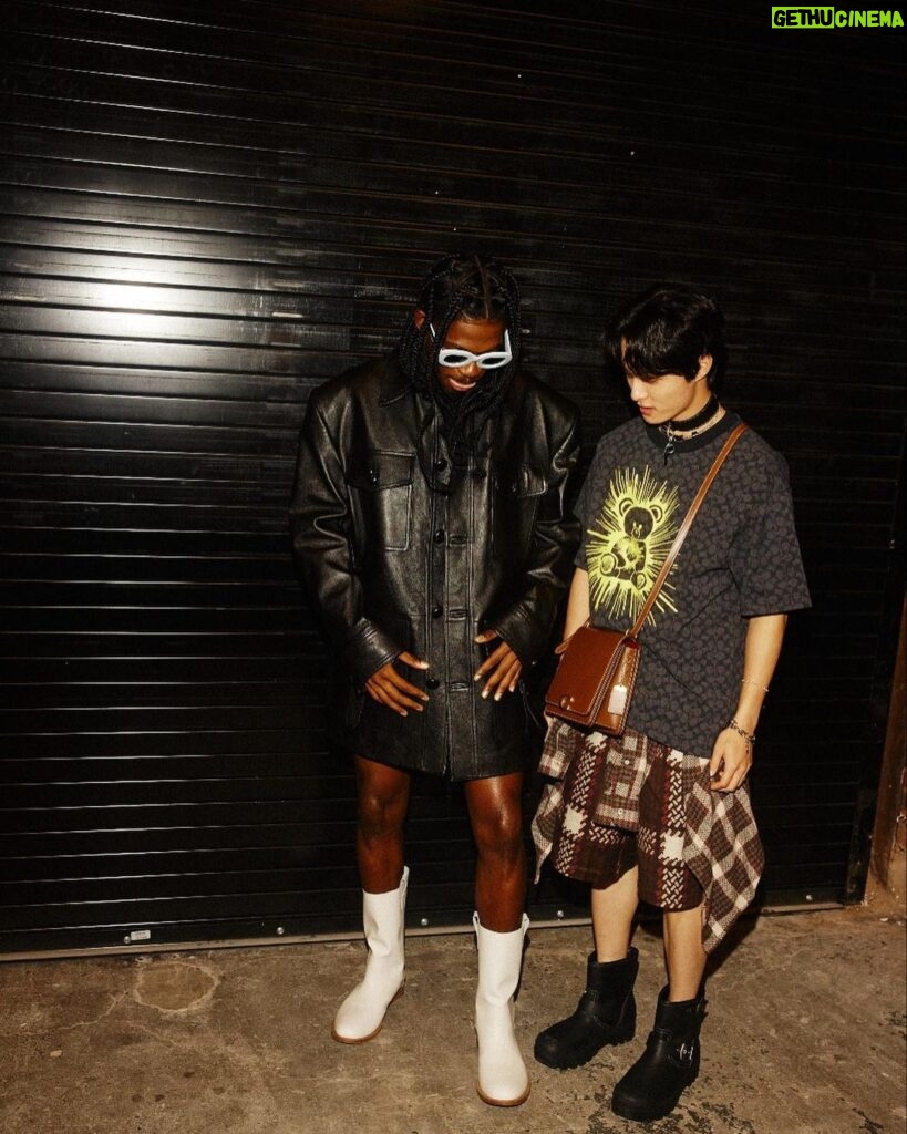 Yoon Chan-young Instagram - With @lilnasx @coach