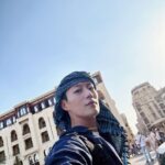 Yoon Doo-joon Instagram - 시차 때문에 타이밍이 안 맞을것 같아서 일찍 업로드! 건강하고 매우 행복하게 이집트 여행중입니다👍👍💪