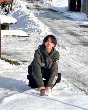 Jeonghan Instagram - ❄️⛄️❄️