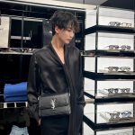 Yoon Jeong-han Instagram - @ysl @anthonyvaccarello 📸