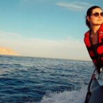 Yosra El Lozy Instagram - My last sunset in beautiful Sinai 🌊 The dolphins made it perfect 🐬🐬 Can't wait to experience this amazing feeling again 🌞 Thank you TATA @sinaiblues @fssharmelsheikh 📷 @tarekazizofficial #sharmelsheikh #egypt #sinai #redsea #wildlife #marinelife #dolphins #beautiful #sunset #cruise أحلى غروب مع أصدقائي الدرافيل 🌞🐬 إحساس ما يتوصفش.. Four Seasons Resort Sharm El Sheikh, Egypt