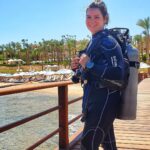 Yosra El Lozy Instagram - And finally, after 8 years and 2 babies, I went diving again! Such an amazing feeling to escape the world and enjoy marine life! Thank you @sinaiblues & @fssharmelsheikh you're simply the best 👌 📷 @tarekazizofficial #sharmelsheikh #sinai #redsea #egypt ً بعد ٨ سنين و طفلتين، رجعت أغطس تانى...تقريباً تحت المياه ده المكان الوحيد اللى معنديش فيه مسؤوليات (غير طبعاً الحفاظ على الشعب المرجانية والحياة البحرية) 🐟🐙🐠🐬 #شرم_الشيخ Four Seasons Resort Sharm El Sheikh, Egypt
