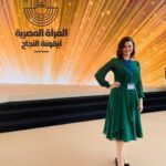 Yosra El Lozy Instagram - المرأة المصرية أيقونة النجاح... سعدت جداً باعتباري إحدى الأمهات المؤثرات على المجتمع بشكل إيجابي بسبب دورى فى نشر الوعى عن مشاكل الصم و ضعاف السمع فى مصر. ولكن أسعدنى أكثر مقابلتى لمجموعة قوية جداً من الأمهات المثابرات اللاتي استطعن تخطى العديد من التحديات حتى جعلن أبنائهن أبطال فى مختلف المجالات. It was an absolute honour being recognized as a Mother who was able to spread awareness about hearing loss issues in Egypt. The most amazing thing I encountered that day was meeting all these strong women and mothers who managed to stand by their children in their journeys to success. They are my role models and I salute them all. Photo by @ranaosama97 Dress @saraonsiofficial make-up @sohakhoury hair @ahmed__mounir jewelry @glamour.jewellery styling @youmnamoustafa