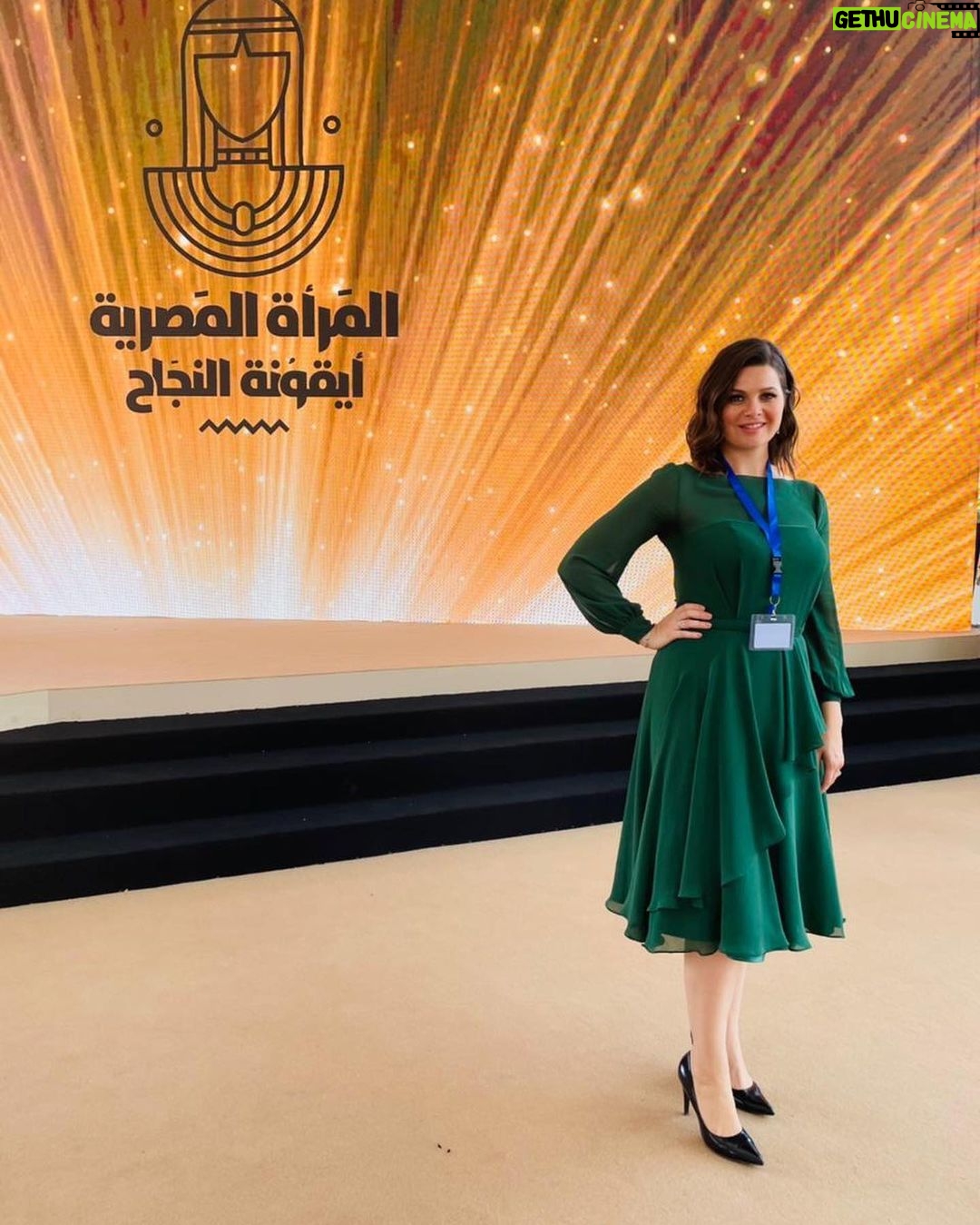 Yosra El Lozy - 77.2K Likes - المرأة المصرية أيقونة النجاح... سعدت جداً باعتباري إحدى الأمهات المؤثرات على المجتمع بشكل إيجابي بسبب دورى فى نشر الوعى عن مشاكل الصم و ضعاف السمع فى مصر. ولكن أسعدنى أكثر مقابلتى لمجموعة قوية جداً من الأمهات المثابرات اللاتي استطعن تخطى العديد من التحديات حتى جعلن أبنائهن أبطال فى مختلف المجالات. It was an absolute honour being recognized as a Mother who was able to spread awareness about hearing loss issues in Egypt. The most amazing thing I encountered that day was meeting all these strong women and mothers who managed to stand by their children in their journeys to success. They are my role models and I salute them all. Photo by @ranaosama97 Dress @saraonsiofficial make-up @sohakhoury hair @ahmed__mounir jewelry @glamour.jewellery styling @youmnamoustafa