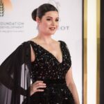 Yosra El Lozy Instagram - Last night at the opening of the Cairo International Film Festival #CIFF20 .. It is truly an honour being a Jury member in the "Horizons of New Arab Cinema" competition alongside @alimostafa and @zeinadaccachelebanon. Really looking forward to watching films from different Arab countries. (KSA, Morocco, Lebanon, Egypt) A very big Thank you to the amazing team behind my look: Dress by my dear friend @saraonsiofficial Make-up by @abdallahelrefaeii Hair by @nael_leo Jewelry curation by @ajourconsultancy Diamonds by @the.diamond.center Styled by @poucyelshahawy Photographer @marcelo_photography12 من حفل افتتاح مهرجان القاهرة السينمائي الدولى. سعيدة بمشاركتى فى لجنة تحكيم مسابقة "آفاق السينما العربية" مع زينة دكاش(مخرجة و منتجة من لبنان) و على مصطفى (مخرج من الإمارات). @cairofilms #cairofilmfestival #cinema #jury #actress #egypt #redcarpet Cairo, Egypt