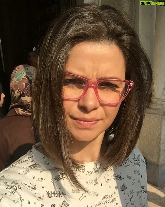 Yosra El Lozy Instagram - #tbt filming set of the movie "mamnou3 el ekterab aw el tasweer" من صندوق الذكريات أثناء تصوير فيلم "ممنوع الإقتراع أو التصوير" #location #film #actress #actresslife #onset #egyptiancinema #cinema #behindthescenes