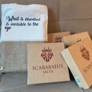 Yosra El Lozy Instagram - Scarabaeus Sacer, is a fashion label that specializes in sustainable, ethical, premium quality streetwear. The brand’s main reason for existence is to raise awareness about important social and environmental issues we tend to be too scared to talk about. They use fashion as a tool for social & individual change. With every collection @scarabaeusacer collaborates with an organization that is relevant to the social issue they’re addressing. For their current collection, the collaboration is with @did_egypt , a project by Al Nour wel Amal. They have joined forces to raise awareness for the visually impaired and blind by creating 2 special edition designs where their proceeds are donated to DID Egypt. Sacer is also promoting their center on their social media platforms as well as selling their merchandise on their e-store. 

This collaboration doesn’t end there, Sacer worked on the accessibility of their products by including a braille card with each product packaging, so that those who are visually impaired are able to independently choose and shop. It’s all about empathy, understanding & awareness.  سكارابيوس ساتشر، دي ماركة متخصصة في ملابس الشارع المستدامة والصديقة للبيئة. السبب الرئيسي لوجودهم هو زيادة الوعي عن القضايا الاجتماعية والبيئية المهمة اللي عادةً بنخاف نتكلم عليها. بيستخدموا الموضة كأداة للتغيير الاجتماعي والفردي.

مع كل كولكشن ، بيتعاونوا مع منظمة ذات صلة بالقضية الاجتماعية اللي بيحاولوا يعالجوها. دلوقتي هم عاملين  تعاون مع did_egypt@ ، وهو مشروع تابع للنور والأمل. سوا بيحاولوا يعملوا توعية عن قضية المكفوفين من خلال التبرع بعائداتهم  من تصميمين معمولين مخصوص إلى Dialogue in the Dark . 

و الموضوع مبينتهيش هنا ، scarabaeusacer@ اشتغلت على منتجاتها و عملت بطاقة برايل مع كل منتج  عشان المكفوفين يقدروا يختاروا باستقلالية. الموضوع كله يتعلق بالتعاطف والتفاهم والوعي.