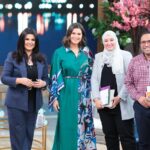 Yosra El Lozy Instagram - سعدت جداً بردود الأفعال الجميلة تجاه حلقتى مع الإعلامية منى الشاذلى بالإشتراك مع الدكتورة رنيم حسن من مبادرة "حادى بادى" و الدكتور سامح يسرى من "هيئة إنقاذ الطفولة" بمصر. شكراً لجمهورى العزيز و لكل من ساهم فى نجاح هذه الحلقة... Humbled by the positive feedback I have been receiving about my interview with Mona El Shazly last week. Thank you to everyone who worked behind the scenes to make it happen. Dress @emiliopucci from @dstoreegypt Earrings & ring @sandboxsu Heels @charleskeithofficial Styled by @nada_hussam Make-up by @samehhanafy #egocomm #savewithstories #actress #interview @monaelshazly.official @cbcegypt @hadibadibooks @savethechildrenegypt