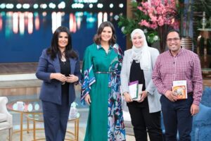 Yosra El Lozy Instagram - سعدت جداً بردود الأفعال الجميلة تجاه حلقتى مع الإعلامية منى الشاذلى بالإشتراك مع الدكتورة رنيم حسن من مبادرة "حادى بادى" و الدكتور سامح يسرى من "هيئة إنقاذ الطفولة" بمصر.
شكراً لجمهورى العزيز و لكل من ساهم فى نجاح هذه الحلقة...
Humbled by the positive feedback I have been receiving about my interview with Mona El Shazly last week.  Thank you to everyone who worked behind the scenes to make it happen.

Dress @emiliopucci from @dstoreegypt 
Earrings & ring @sandboxsu
Heels @charleskeithofficial
Styled by @nada_hussam Make-up by @samehhanafy  #egocomm #savewithstories #actress #interview @monaelshazly.official @cbcegypt @hadibadibooks @savethechildrenegypt