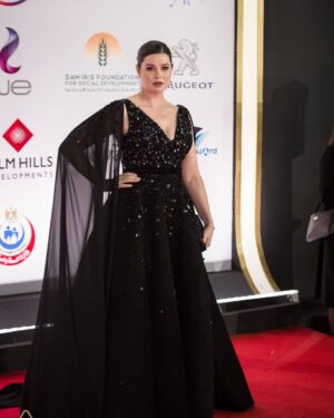 Yosra El Lozy Instagram - Last night at the opening of the Cairo International Film Festival #CIFF20 .. It is truly an honour being a Jury member in the "Horizons of New Arab Cinema" competition alongside @alimostafa and @zeinadaccachelebanon. 

Really looking forward to watching films from different Arab countries. (KSA, Morocco, Lebanon, Egypt)

A very big Thank you to the amazing team behind my look:

Dress by my dear friend @saraonsiofficial 
Make-up by @abdallahelrefaeii 
Hair by @nael_leo 
Jewelry curation by @ajourconsultancy
Diamonds by @the.diamond.center
Styled by @poucyelshahawy  Photographer @marcelo_photography12 

من حفل افتتاح مهرجان القاهرة السينمائي الدولى. سعيدة بمشاركتى فى لجنة تحكيم مسابقة "آفاق السينما العربية" مع زينة دكاش(مخرجة و منتجة من لبنان) و على مصطفى (مخرج من الإمارات). 
@cairofilms #cairofilmfestival #cinema #jury #actress #egypt #redcarpet