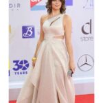 Yosra El Lozy Instagram - Now that GFF is finally over, I would like to thank @saraonsiofficial for having dedicated the time and patience to customize my dress for the Closing Ceremony💕 Styling: @yasmineeissa Assistant Stylist: @nadakhedrr Jewelry: @nakhlaofficial Clutch: @marzook_official Sandals: @misuradsgns Makeup: @donia_sedky Hair: @shady_hair_stylist #GFF #actress #star #redcarpet #festival #gounafilmfestival #gouna @elgounafilmfestivalofficial @elgounaredsea