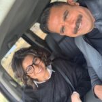 Yosra El Lozy Instagram - كنّا قاعدين ملطوعين فى العربية أكيد و زهقنا من مراجعة حوار المشهد - سليم و ريم من كلبش ٣ #كلبش3 #رمضان @karara.amir