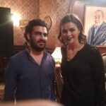Yosra El Lozy Instagram - آخر يوم تصوير فى "قمر هادى" مع الممثل المتميز @mohamed_azmy_official اللى كان لىّ الشرف اشتغل معاه رغم ان مشاهدنا مع بعض مش كتيرة