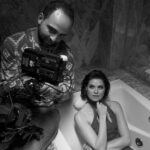 Yosra El Lozy Instagram - Behind the scenes of @voguearabia ‘s second anniversary shoot #vogue #voguearabia
