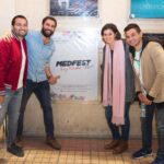 Yosra El Lozy Instagram - It was a pleasure being part of the panel discussion last night at the 3rd edition of @medfest.egypt with my dear friend and amazing presenter @sherifnouredin A big Thank you to @minaelnaggar for inviting me.. Truly enjoyed the film selection