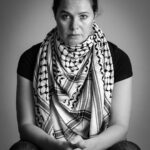 Yosra El Lozy Instagram - Moment for Pa*les*tine ‘We Stand We See’. Let’s empower and uplift, standing unwavering in our support for the Pale*stini*an cause. The scarf symbolizes unity, resilience, and the unbreakable strength of a people. Together, we are a force. #westandwesee photography by @ahmed.alfie_