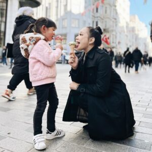 Yuanita Christiani Instagram - you are the sprinkles on my ice cream 👧🏻🍦 Istanbul Türkiye