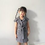 Yuanita Christiani Instagram – si TYDACK bayi lagi berpose centil dalam balutan coat karya @ariellainstyle menyambut fall/winter fashion week 2023 wakakaka