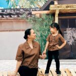 Yuanita Christiani Instagram – Kembaran sama anak wedok ku, jadi cewe bumi😍
.
Btw, Mommy & Ariella pakai koleksi terbarunya @ariellainstyle loh