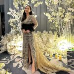 Yuanita Christiani Instagram - Glitter, sparkle, twinkle and shine!✨ . Dress @cynthiatan__ Brushed @kunsoomakeupartist Hair @azka_anto__hairdo