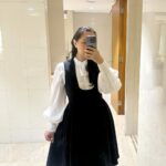 Yuanita Christiani Instagram - Wearing Wednesday on Wednesday . 👗 @yclionk @missoriclothingline