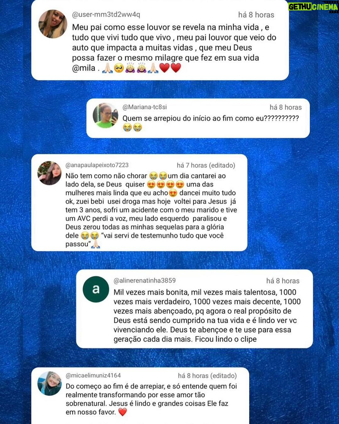 Yudi Tamashiro Instagram - Emocionada com cada comentário no clipe. 😭 Se ainda não teve a chance, te convido com muito amor a visitar meu canal, Mila Braga. Abra teu coração e permita que Deus fale diretamente com você através deste louvor SIMPLESMENTE SOU 🎶 🙌🏻🔥❤️ LINK NA BIO!!