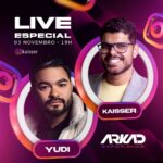 Yudi Tamashiro Instagram - Hoje 03/11 às 19h00, estarei com o @yuditamashiro que será um dos nossos palestrantes no @arkadexperience Ative o lembrete e chame seus amigos! #kasser #arkadexperience #marketing #vendas #marketingdigital