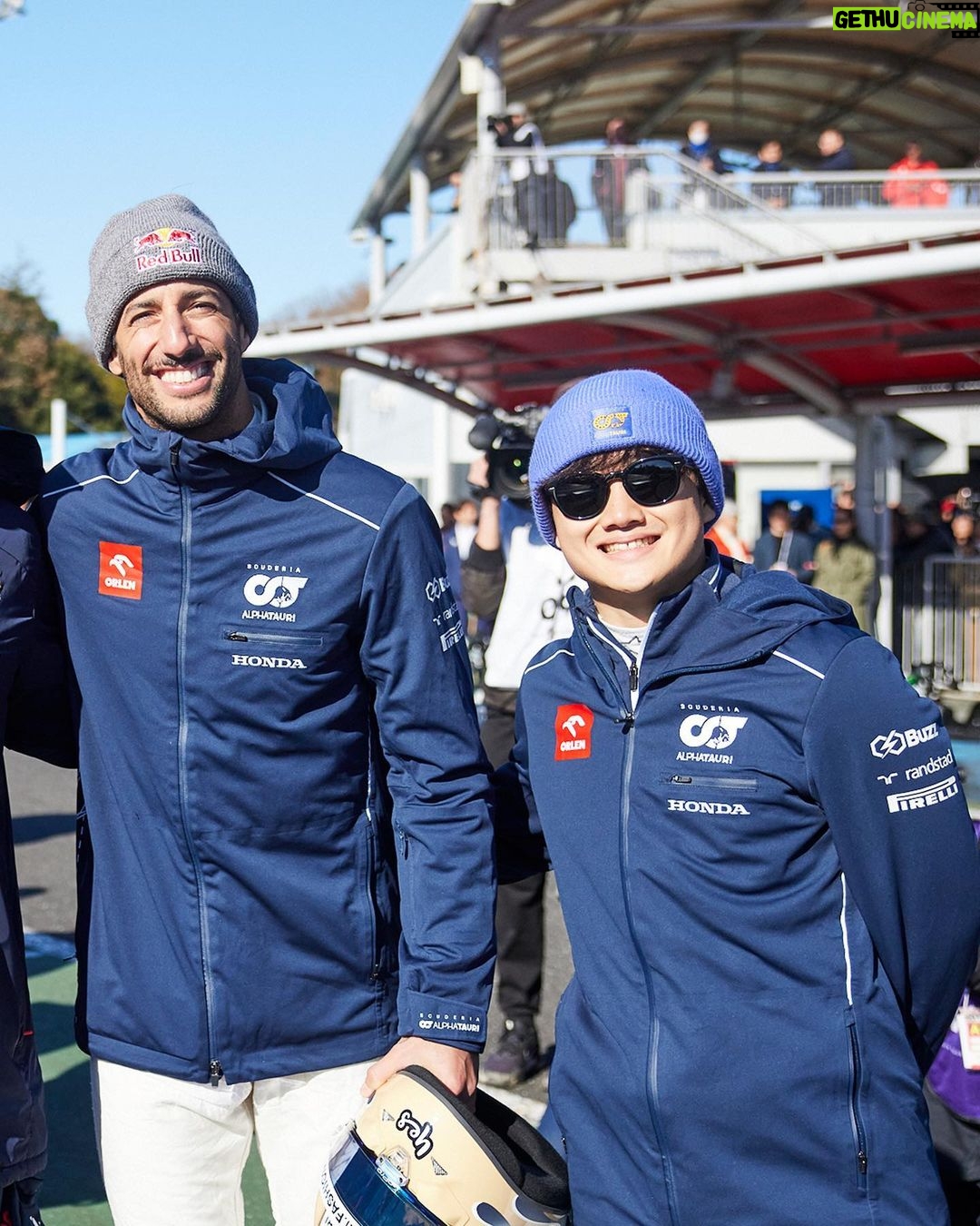 Yuki Tsunoda Instagram - Always super grateful to attend the Honda Thanks Day ๐โ the support of Honda and Japanese fans is really incredible, it means a lot! See you next year! @hondaracingglobal @hondaracingcorporation