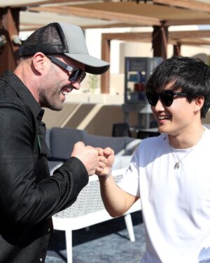 Yuki Tsunoda Instagram - Best. Day. Ever. @jasonstatham
