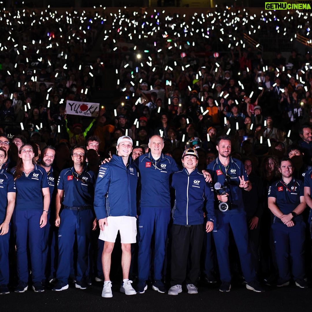 Yuki Tsunoda Instagram - The energy and support I felt from everyone at the home GP was unbelievable! It was an unforgettable experience to race in front of all the fans and to celebrate Honda’s 75th anniversary. Thank you everyone and I can’t wait to come back next year! 鈴鹿サーキット