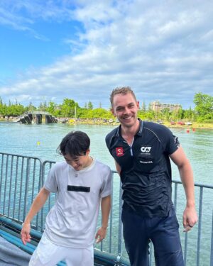 Yuki Tsunoda Instagram - Had a few nice moves out there today, but unfortunately we didn’t have enough for points.

Sadly our Alphatauri admin is leaving and who also being my best friend of me since I joined in the team.
Good luck for your upcoming future and anyway we see us in the paddock!✌️